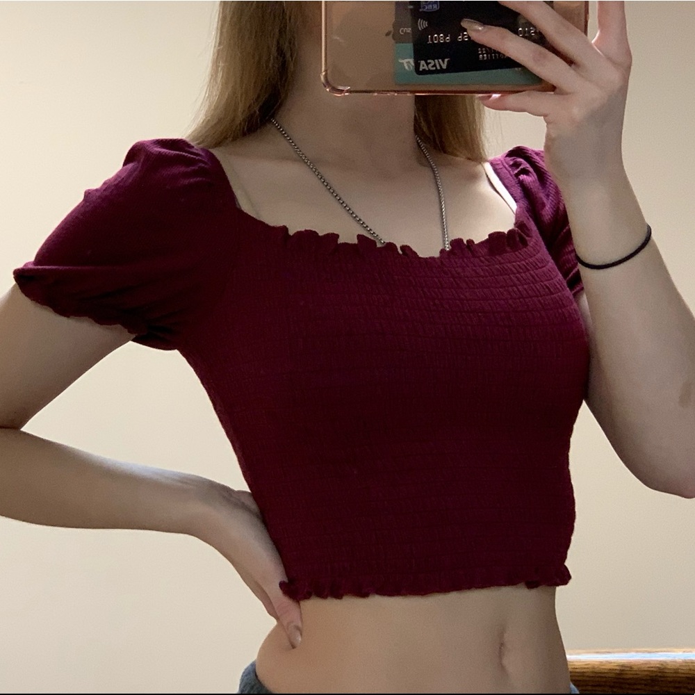 Garage crop top